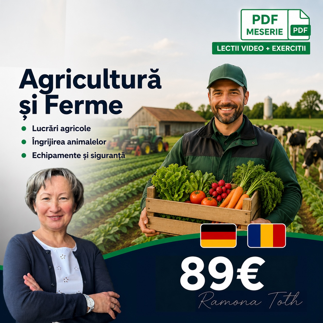 Curs Germană — Agricultură și Ferme