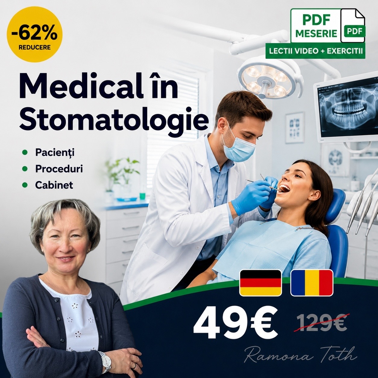 Curs Germană — Medical în Stomatologie